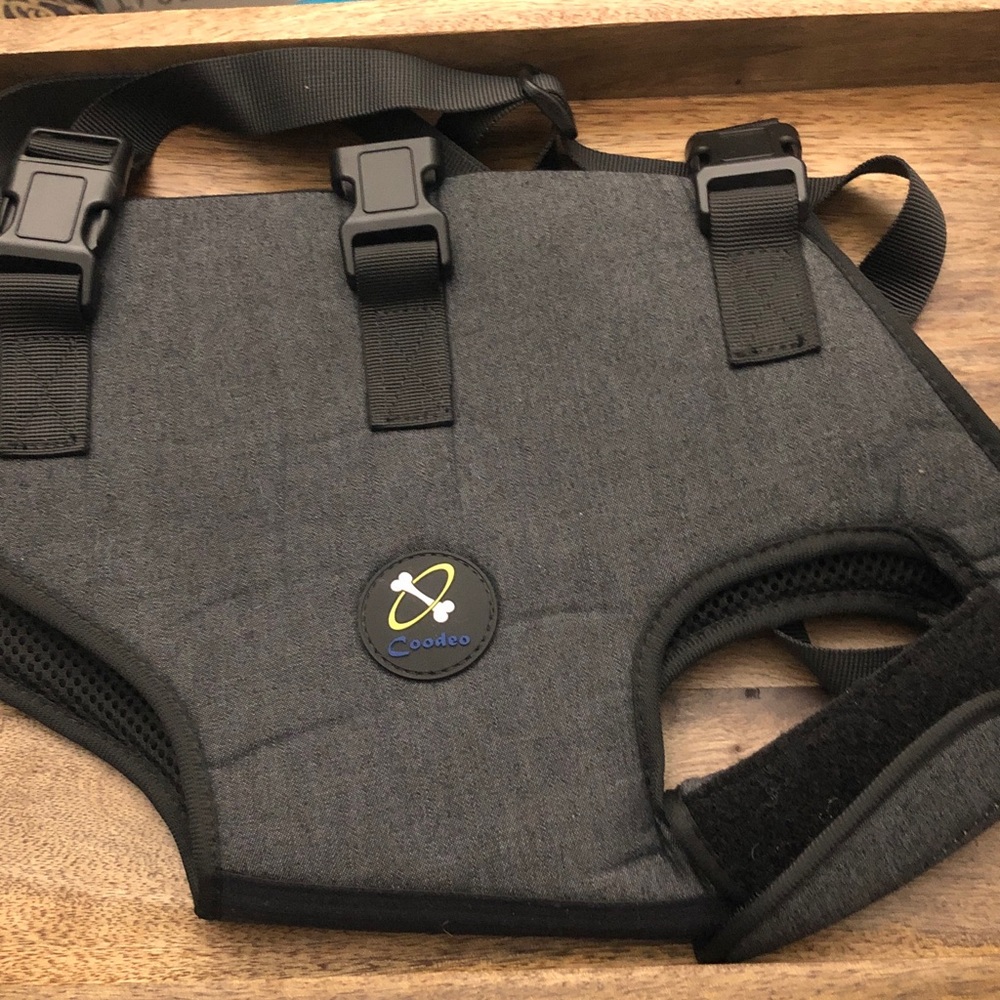 Gray Dog Front Carrier Harness - Hands-Free Travel